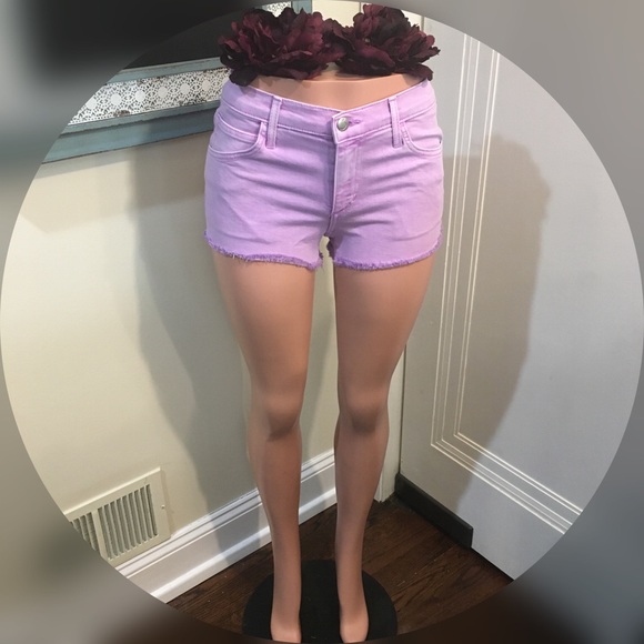Joe’s Jeans Cut Off Shorts In Purple - NWOT - Picture 2 of 8
